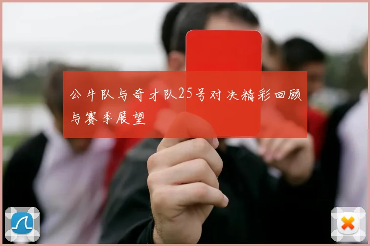公牛队与奇才队25号对决精彩回顾与赛季展望